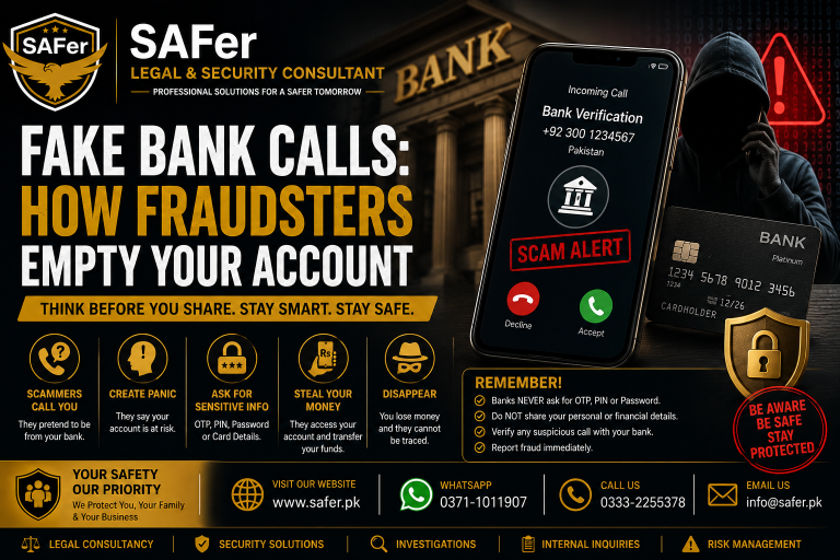 Fake Bank Calls: How Fraudsters Empty Your Account in Minutes