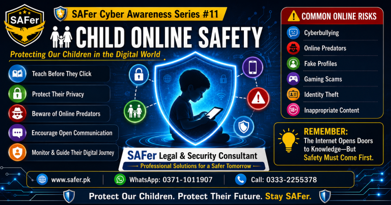 Child Online Safety: Protecting Our Children in the Digital World
